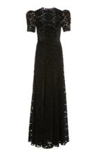 The Vampire's Wife Embroidered Lace Maxi Dress