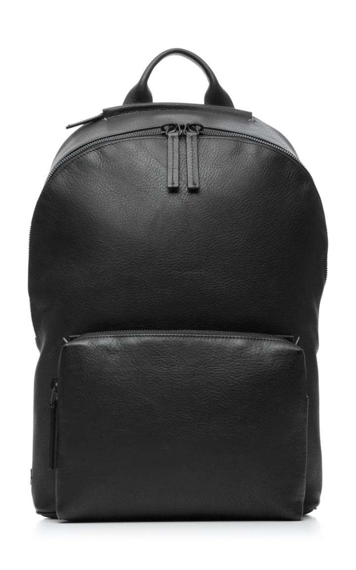 Troubadour Waterproof Leather Zip Backpack