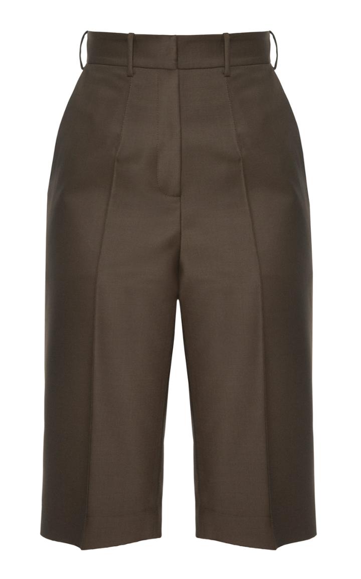 Moda Operandi Matriel Tropical Wool Shorts