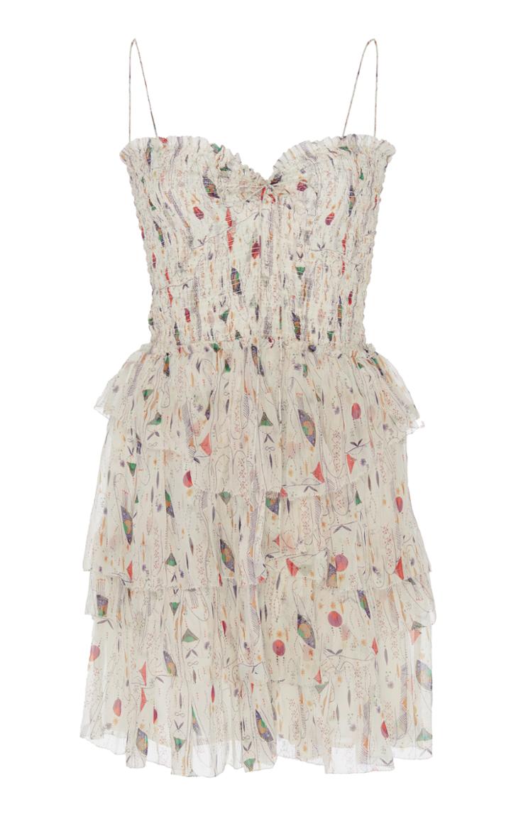 Isabel Marant Toile Elma Silk Mini Dress