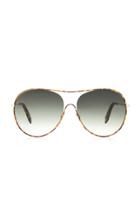 Victoria Beckham Round-frame Acetate Sunglasses