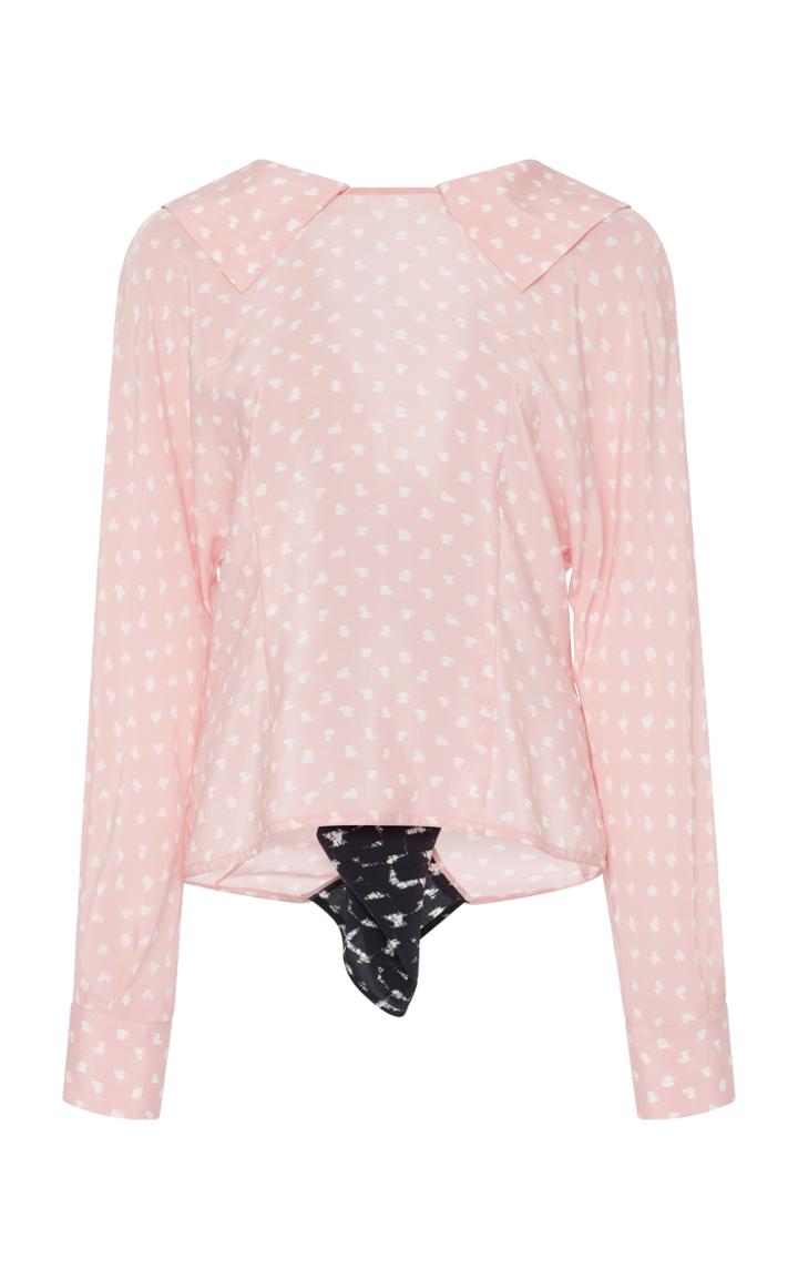 Marni Long Sleeve Silk Blouse