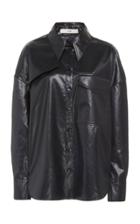 Tibi Liquid Drape Utility Shirt