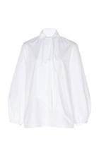 Martin Grant Bow V-neck Shirt