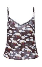 Laura Urbinati Silk Floral Camisole