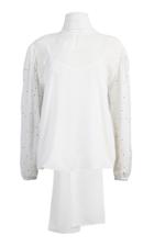 Anouki Chiffon Turtleneck Blouse