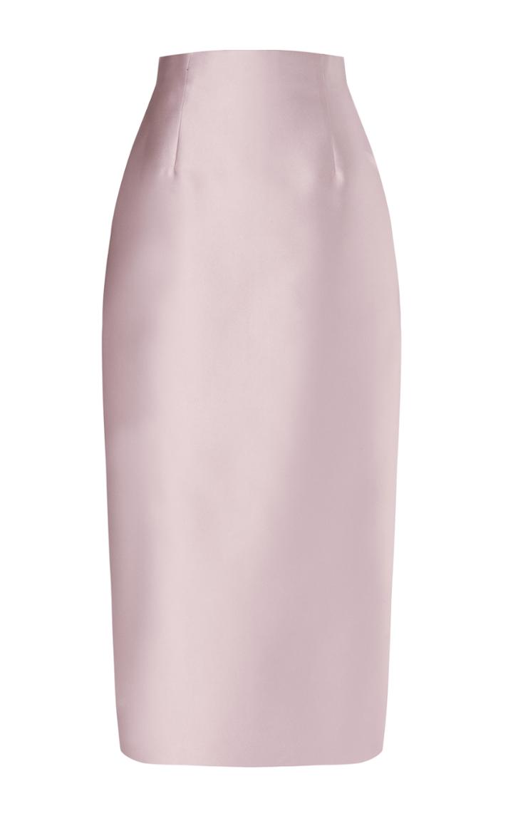 Barbara Casasola Laser Cut Double Sided Midi Skirt