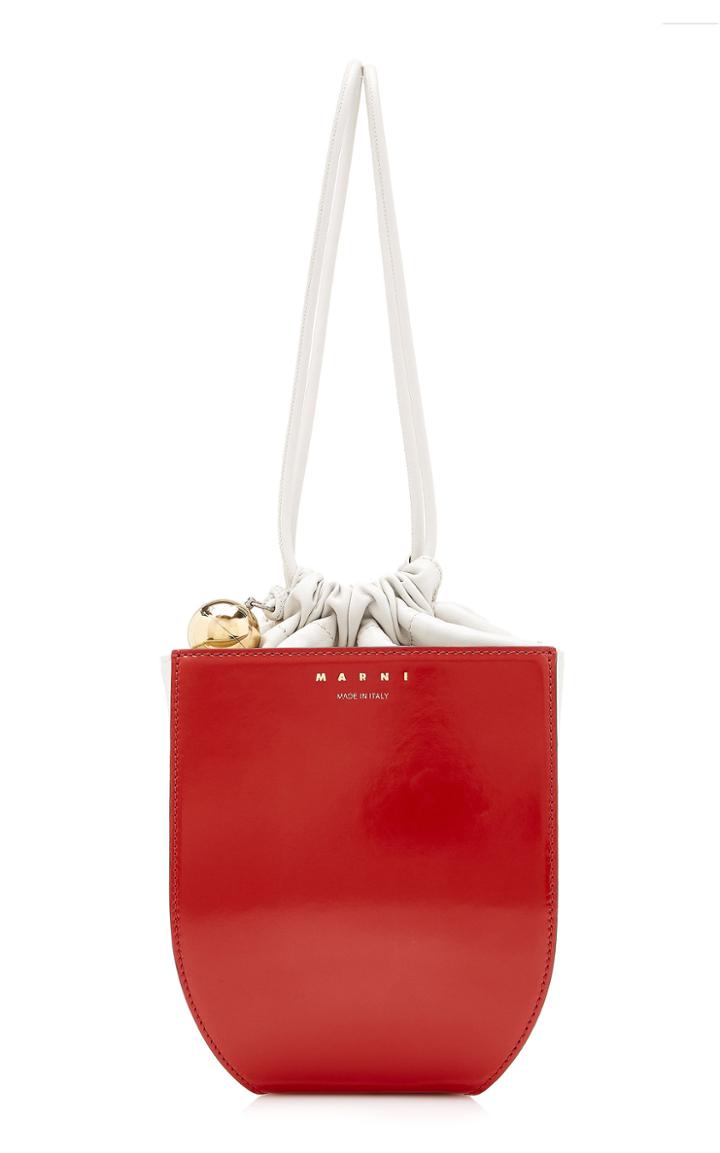 Marni Coffer Nano Leather Bag