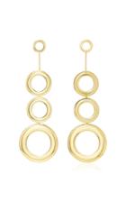 Joanna Laura Constantine Gold-plated Grommets Statement Earrings