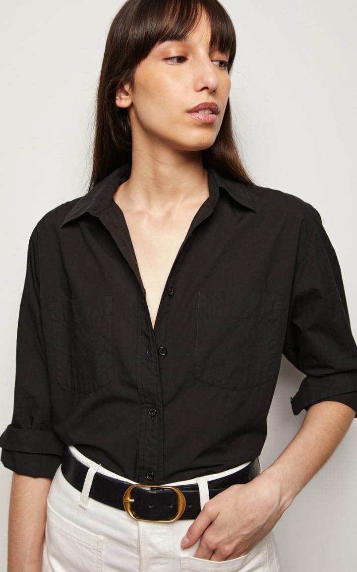 Moda Operandi Nili Lotan Kelsey Cotton Poplin Shirt
