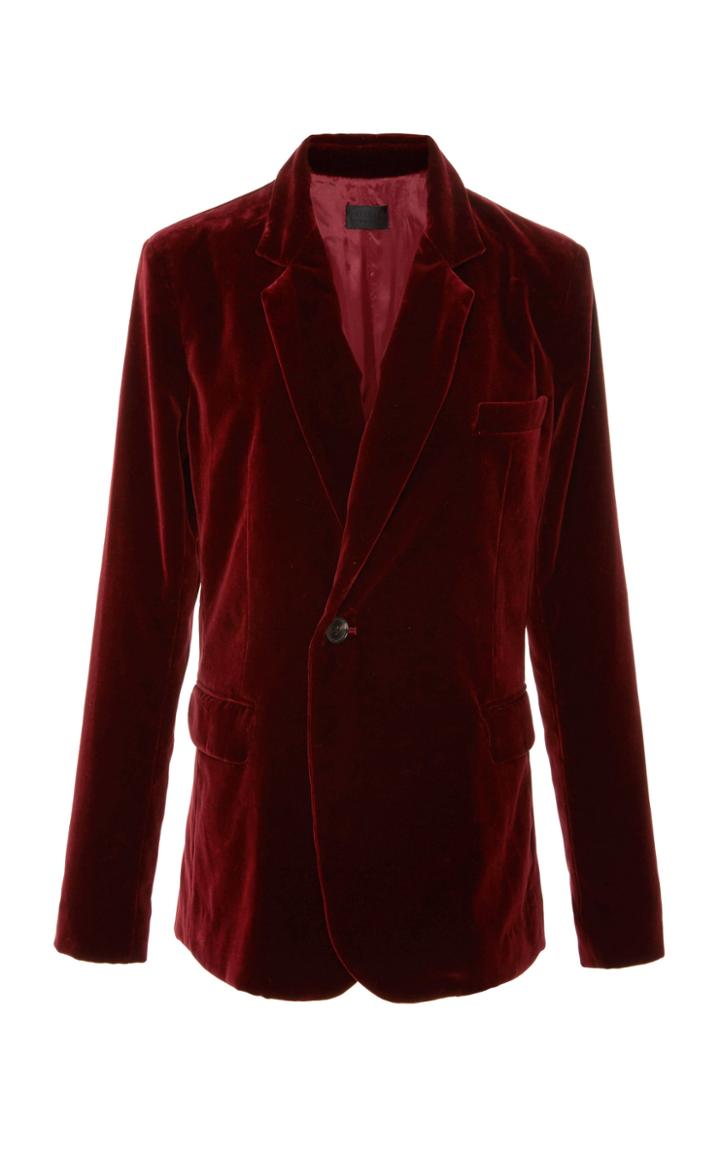 Nili Lotan Velvet Classon Jacket