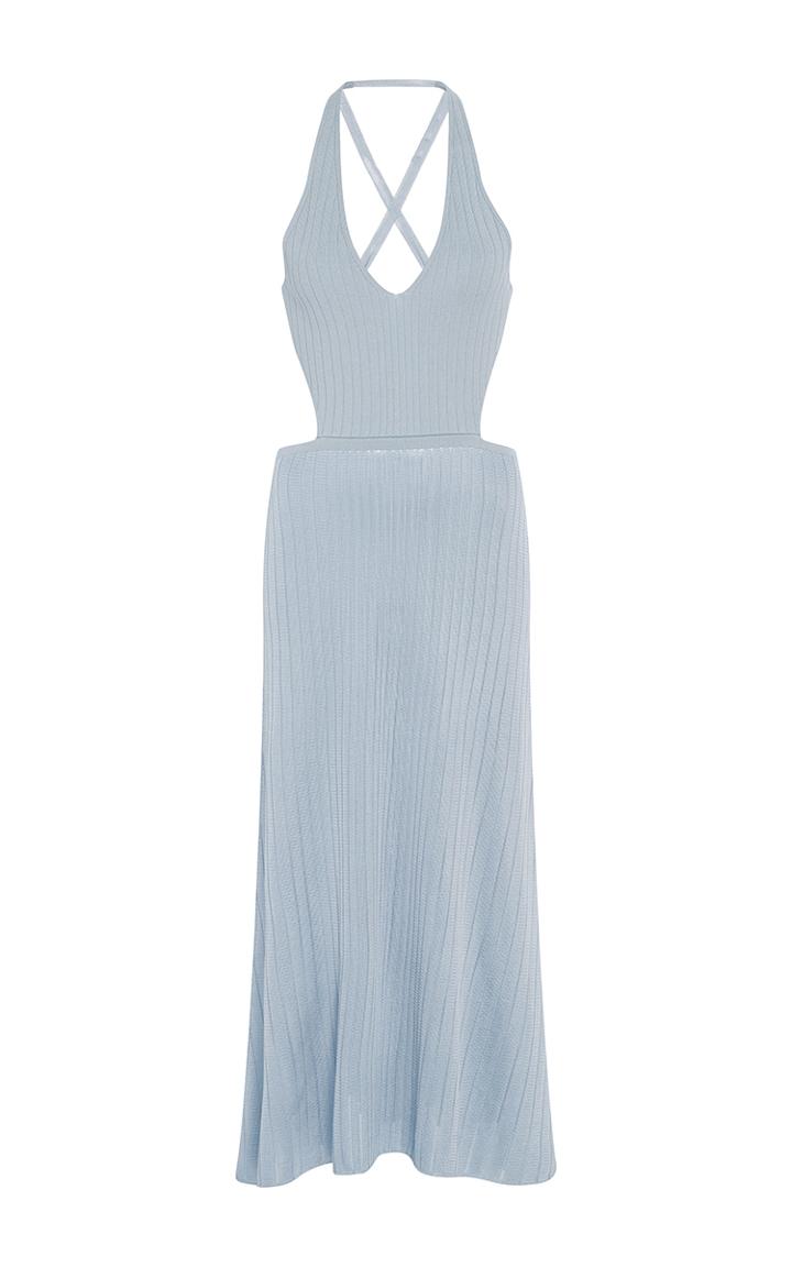 Cushnie Et Ochs V-neck Lace Up Midi Dress
