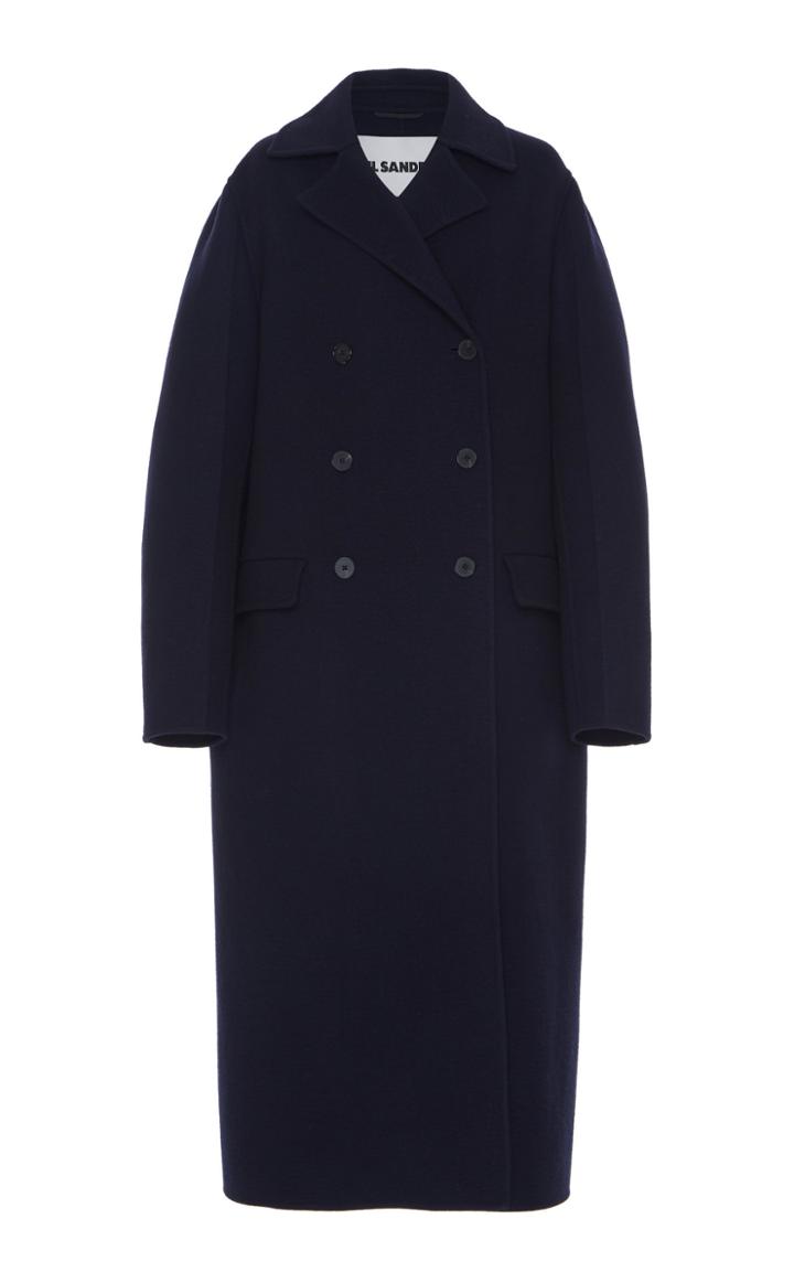 Jil Sander Lucien Floor-length Wool-blend Coat