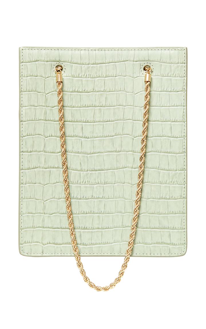 Moda Operandi Loeffler Randall Antoinette Croc-effect Leather Shopper Top Handle