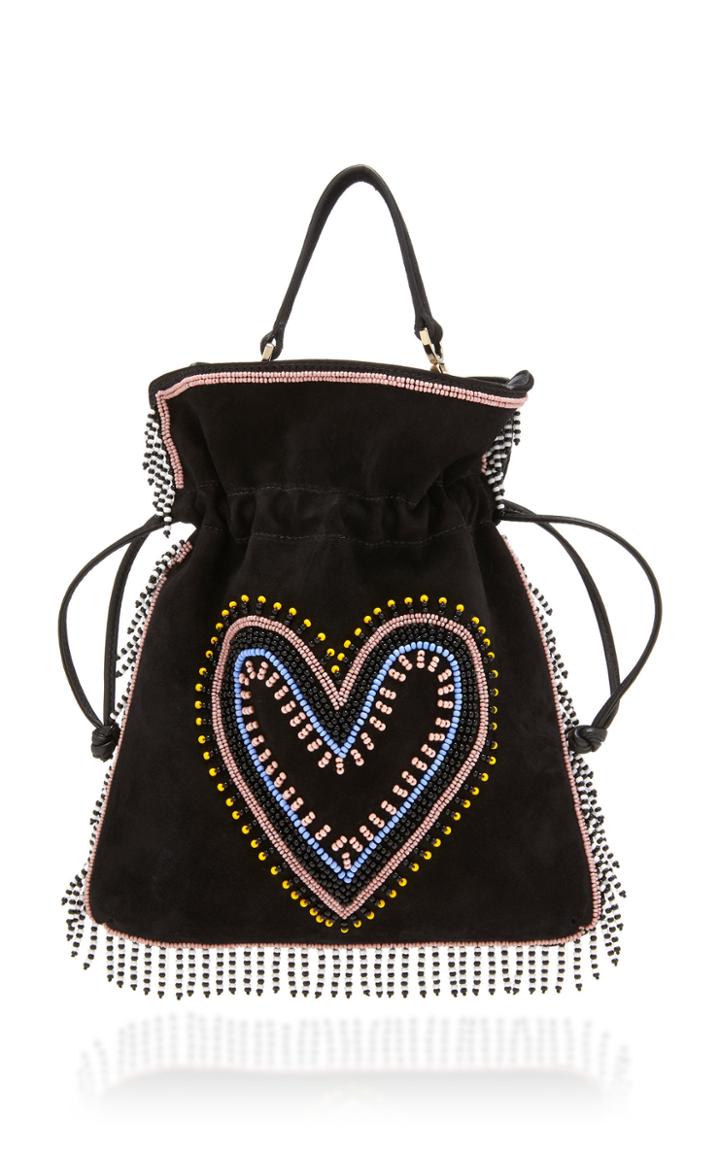 Les Petits Joueurs Folk Heart Fringe Trilly Pouch