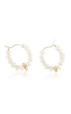 Holly Ryan Keshi Pearl Nugget Hoops