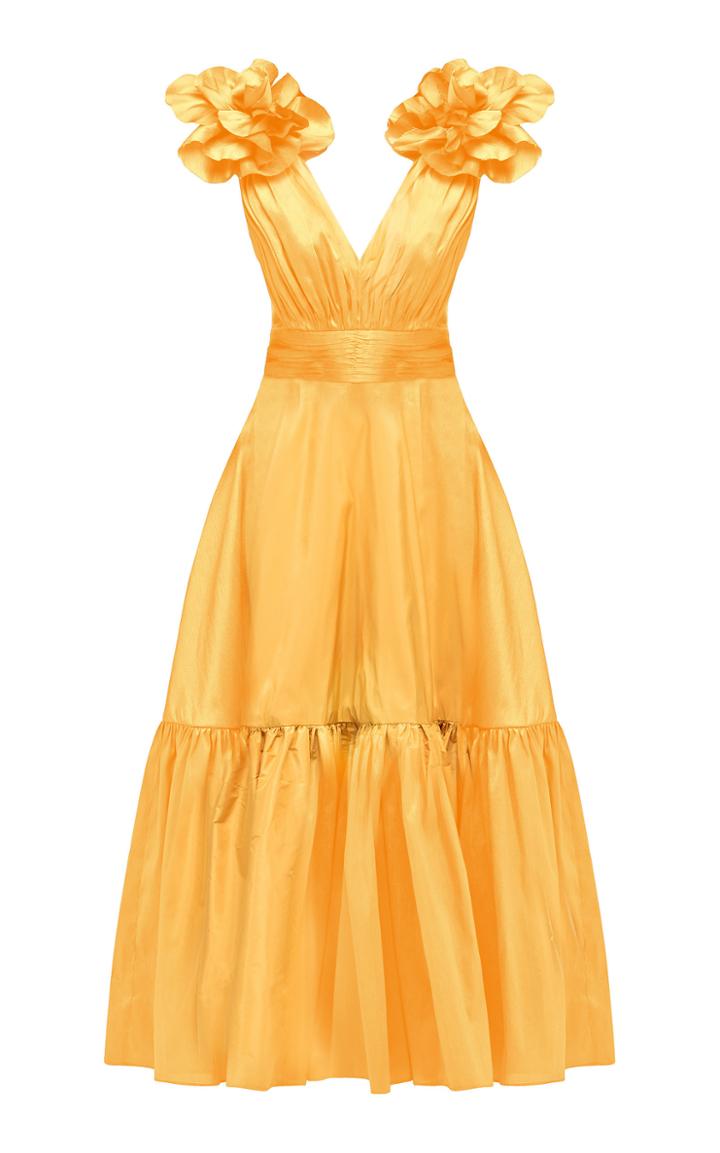 Bambah Yellow Sunflower Dress