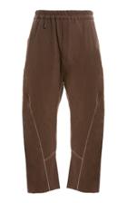 By Walid Hiro Embroidered Linen Trousers