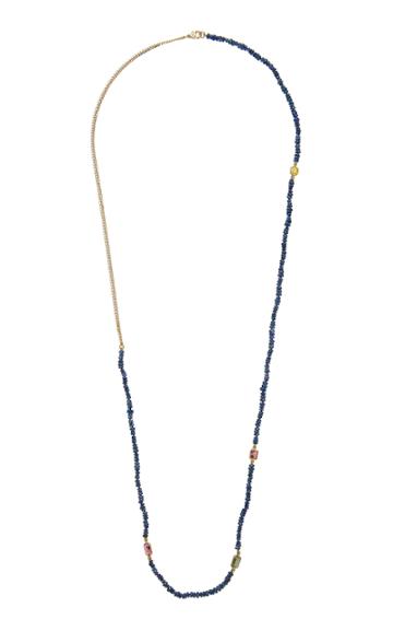 Objet-a The Blue Hour Deep Blue Sapphire Necklace