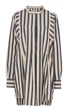 Tre By Natalie Ratabesi Oversized Striped Shirt