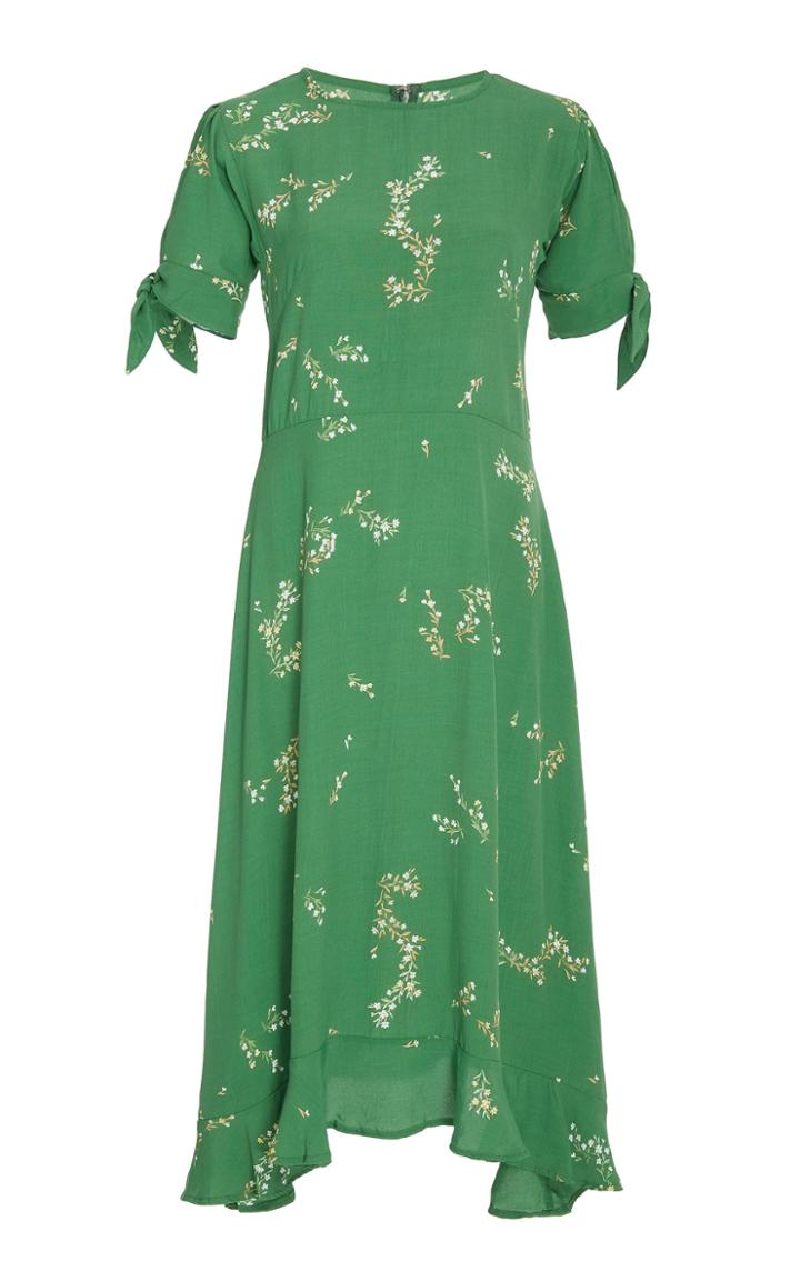 Faithfull Emilia Short Sleeve Midi Dress