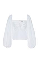 Attico Cotton Jacquard Top