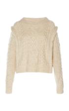 Isabel Marant Toile Tayle Cable-knit Wool Sweater