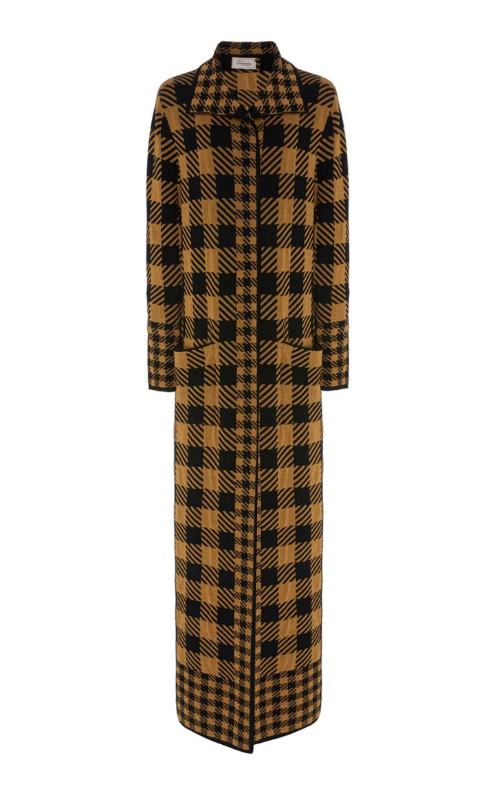 Temperley London Trophy Knit Long Cardigan
