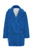 Max Mara Adenia Double-breasted Alpaca-blend Coat Size: 14