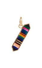 Moda Operandi Storrow 14k Gold And Carved Stone Military Plaque Charm