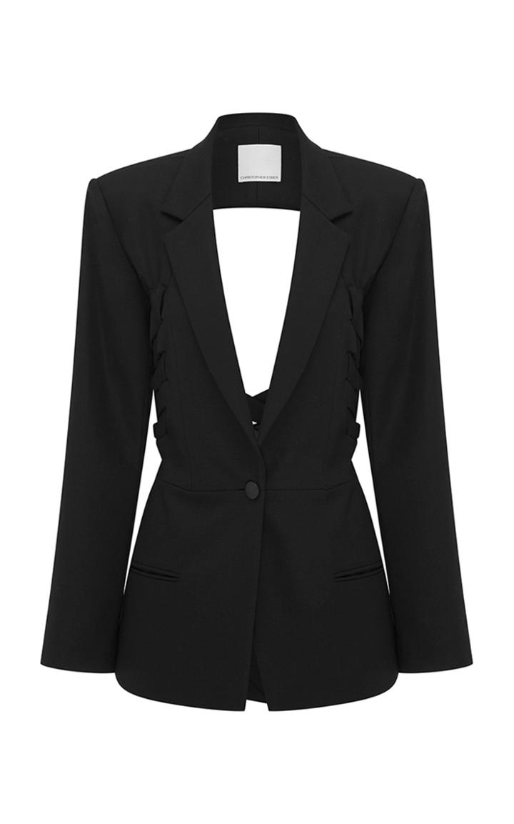 Christopher Esber Basket Back Blazer