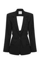 Christopher Esber Basket Back Blazer