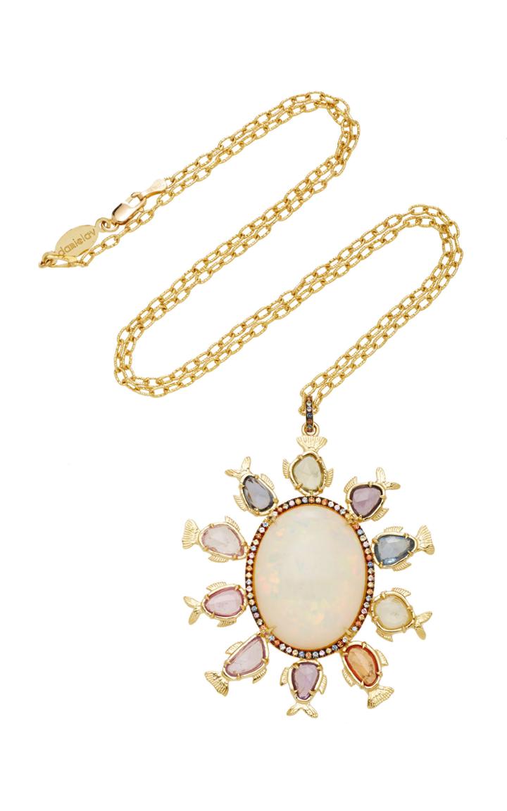 Daniela Villegas One-of-a-kind Bajo Del Mar Medallion Necklace