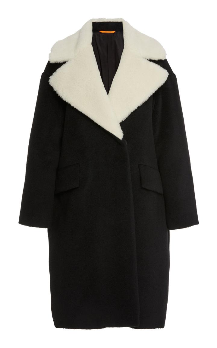 Smarteez Adige Fur Lapel Coat