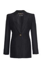 Versace Crocodile Jacquard Matelasse Jacket