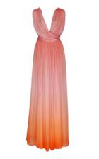 Moda Operandi Oscar De La Renta Drape Silk-chiffon Gown Size: 0