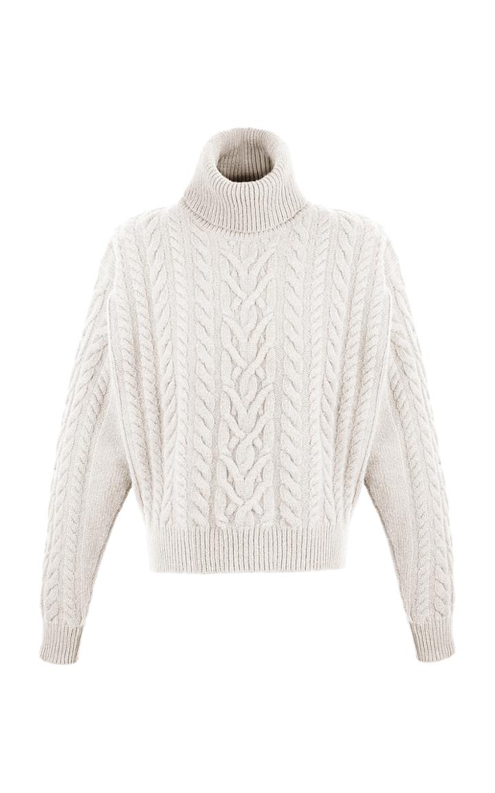 Moda Operandi Blaz Milano Highland Wool-cashmere Turtleneck Sweater