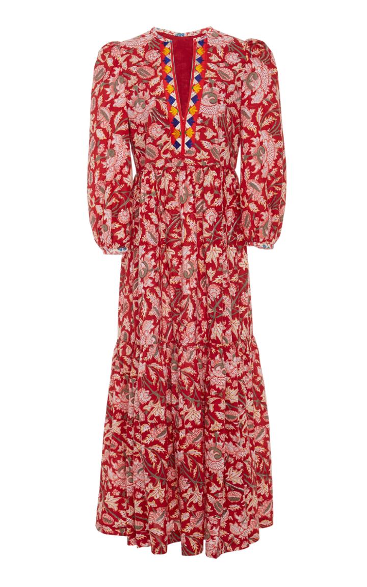 Alix Of Bohemia Paradise Printed Cotton-voile Dress