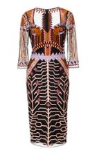 Temperley London Canopy Fitted Dress