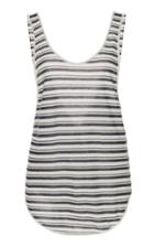 Alanui Striped Knit Tank Top