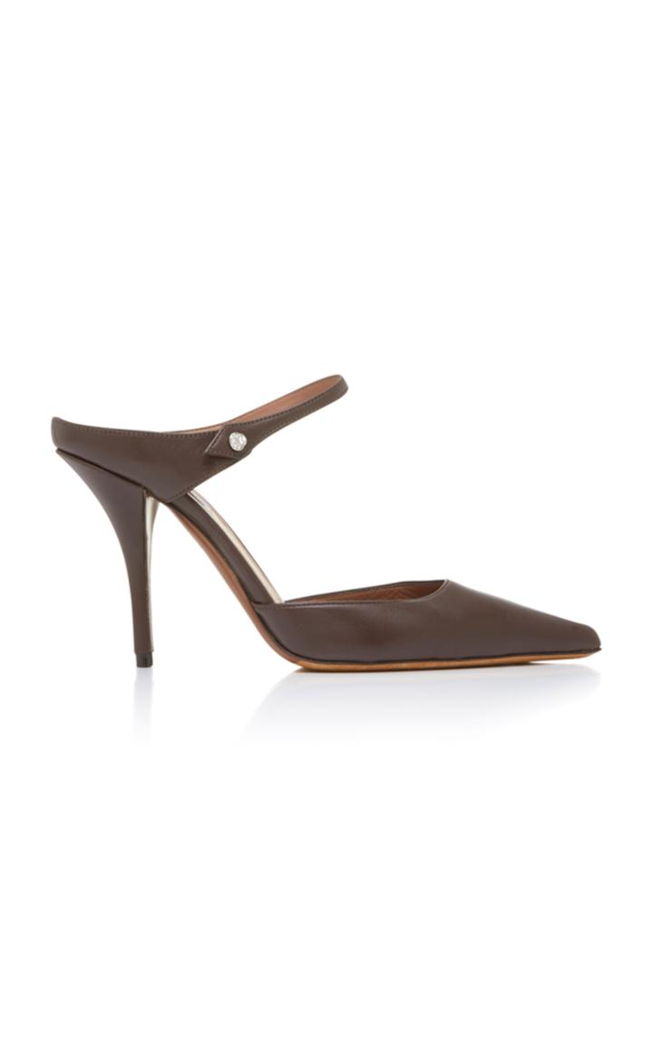Tabitha Simmons Allie Leather Pumps