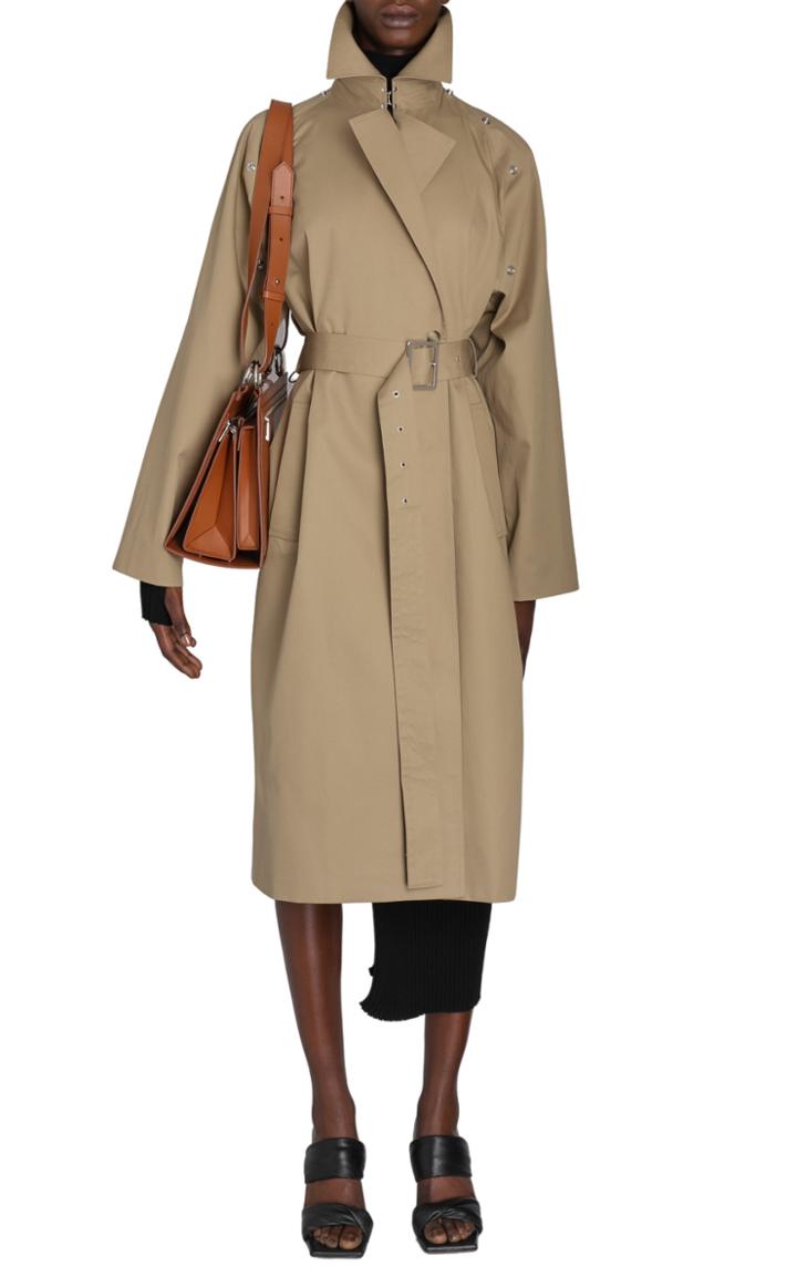 Moda Operandi Boyarovskaya Waterproof Gabardine Trench Coat
