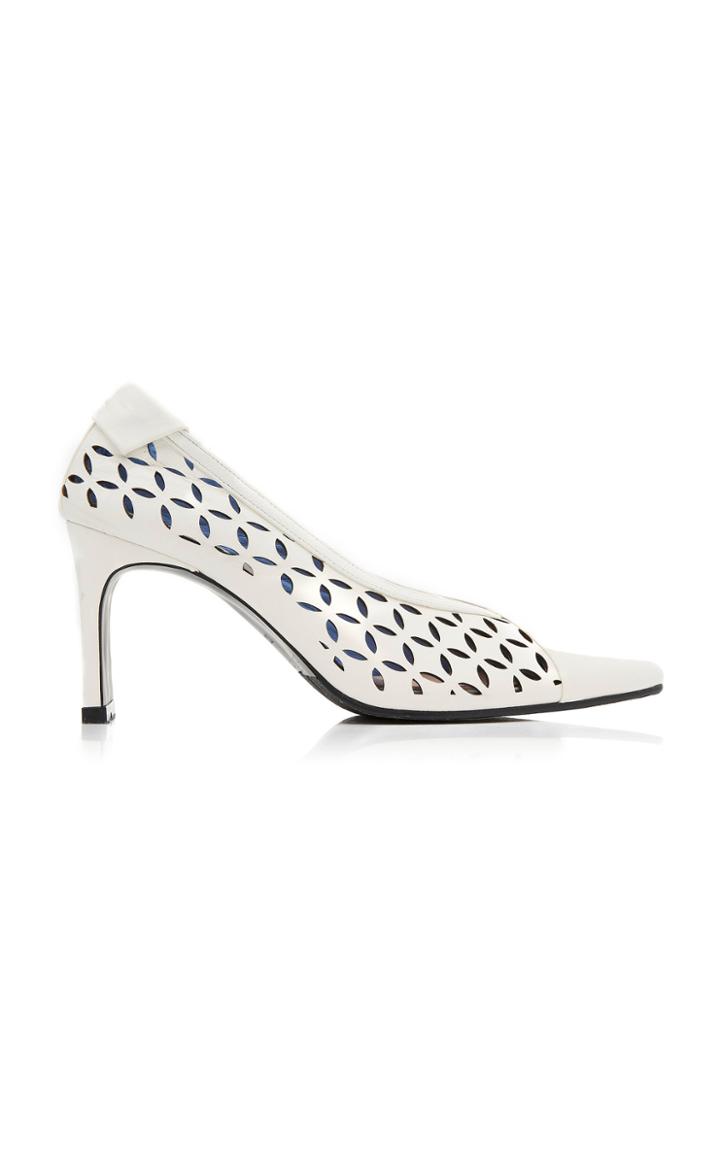 Reike Nen Cutout Leather Pumps