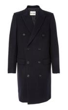 Salle Prive Ives Double-breasted Wool-crepe Coat