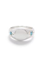 Moda Operandi Scosha Sterling Silver Pinky Signet Ring