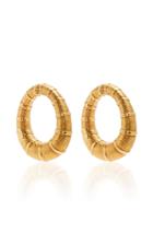 Fred Leighton Bulgari Textured Hoop Earrings