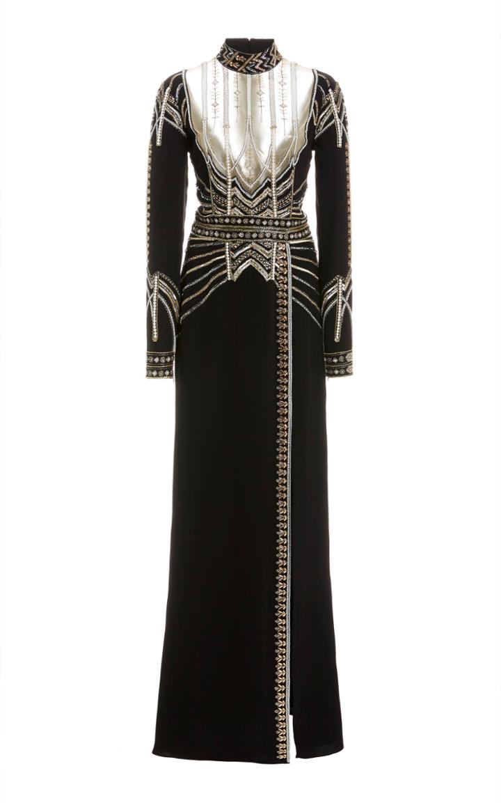 Moda Operandi Cucculelli Shaheen Instarsia Gown