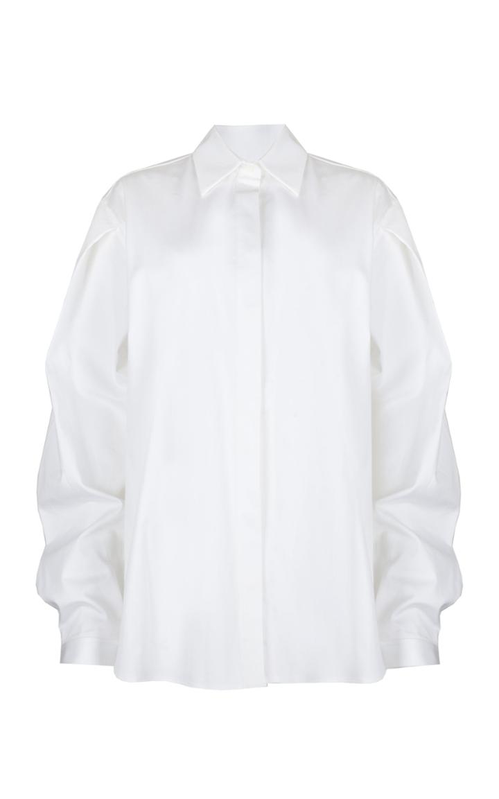 Moda Operandi Piece Of White Christie Classic Oversized Poplin Shirt