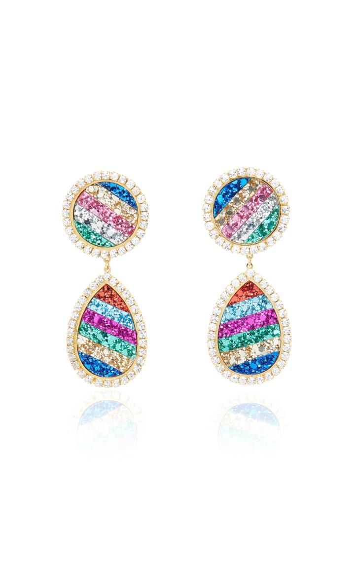 Shourouk Shimer Rainbow Earrings