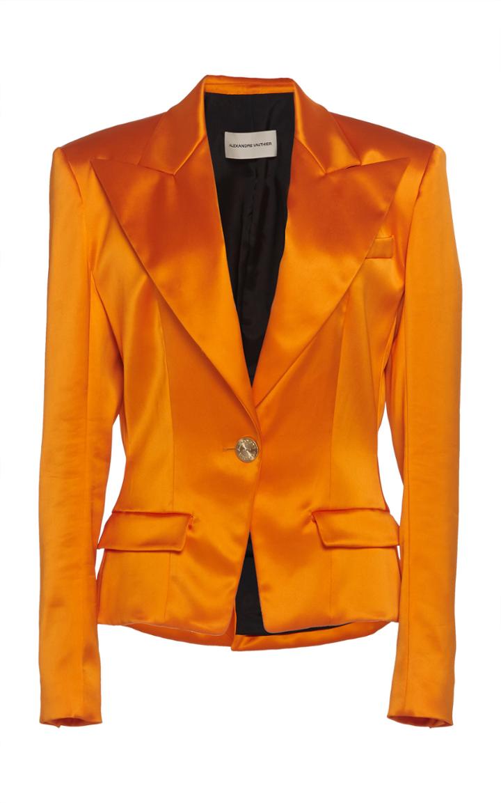Alexandre Vauthier Tailored Satin Blazer